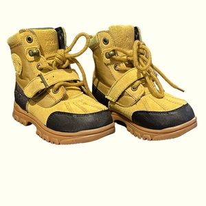 Polo Ralph Lauren Colbey Combat Boots size 10 toddler